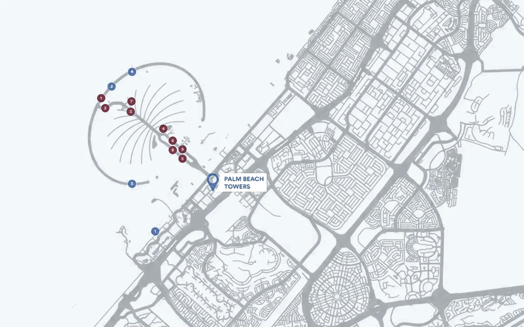 Palm Beach Towers at Palm Jumeirah