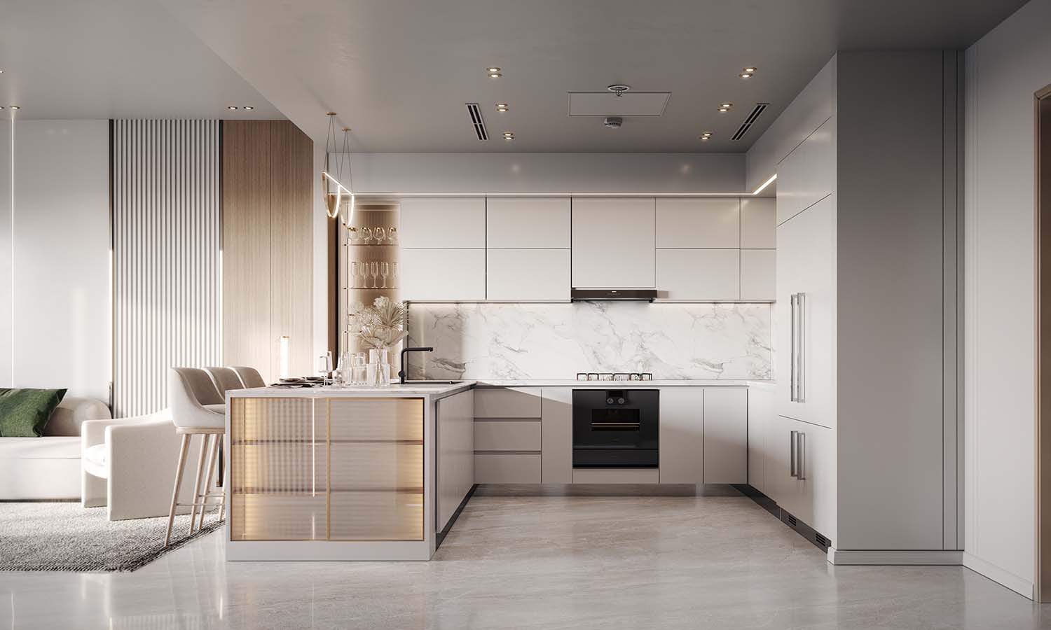 Binghatti Interior Render 1